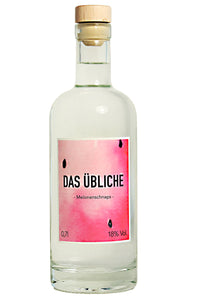 DAS ÜBLICHE | Melonenschnaps | 0,7 Liter | 18% Vol.